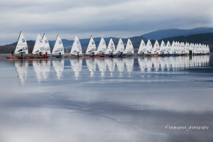 4.1.-5.1.2014 DN regattas at Lipno, Cerna v Posumavi, Czech DN Fleet