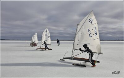 Oskar Svensson DN S714 & Aron Poolma IceOptimist C3 Win Junior Europeans 2022