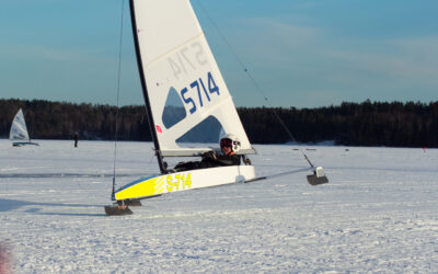 Oskar Svensson DN S714 & Aron Poolma IceOptimist C3 Win Junior World Championships 2022