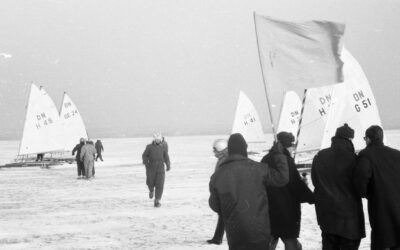 Flashback Friday: The first European DN Championship and Icesailing in the 1960s